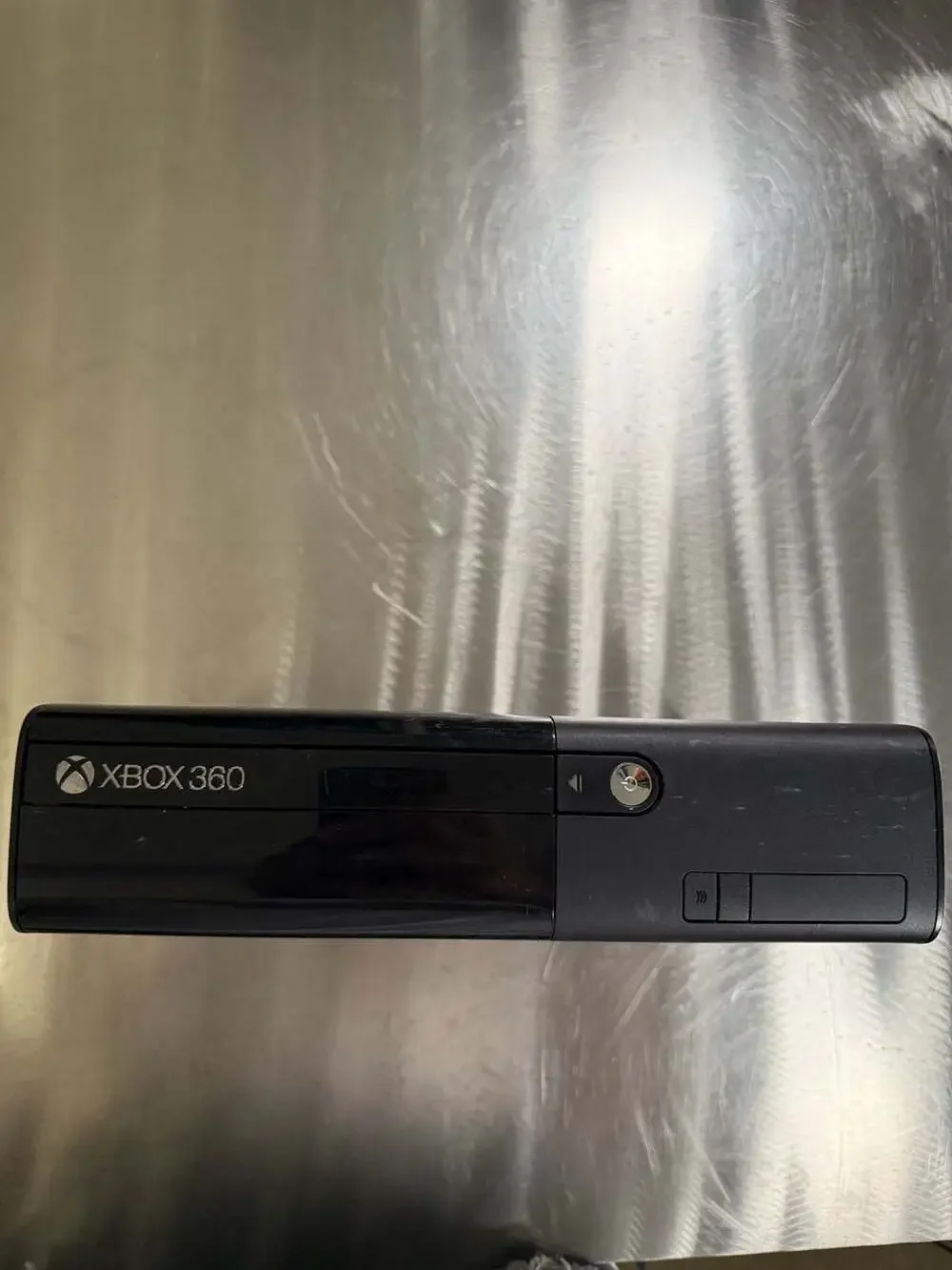 Microsoft Xbox 360 Slim Console Black, console only parts only